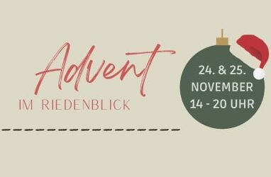 Advent im Riedenblick