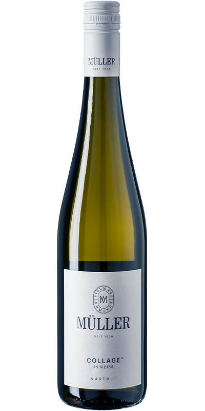 Collage in Wei&szlig;